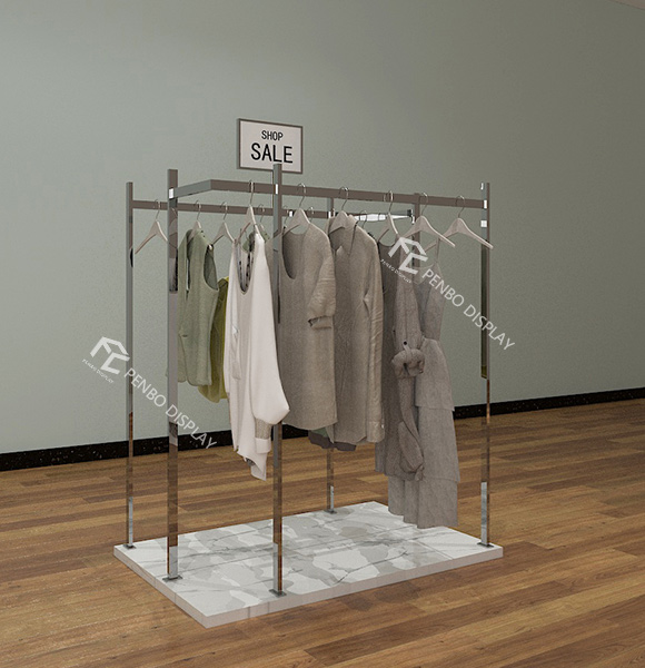 Modern Clothing Garment Rack for Fashion Store